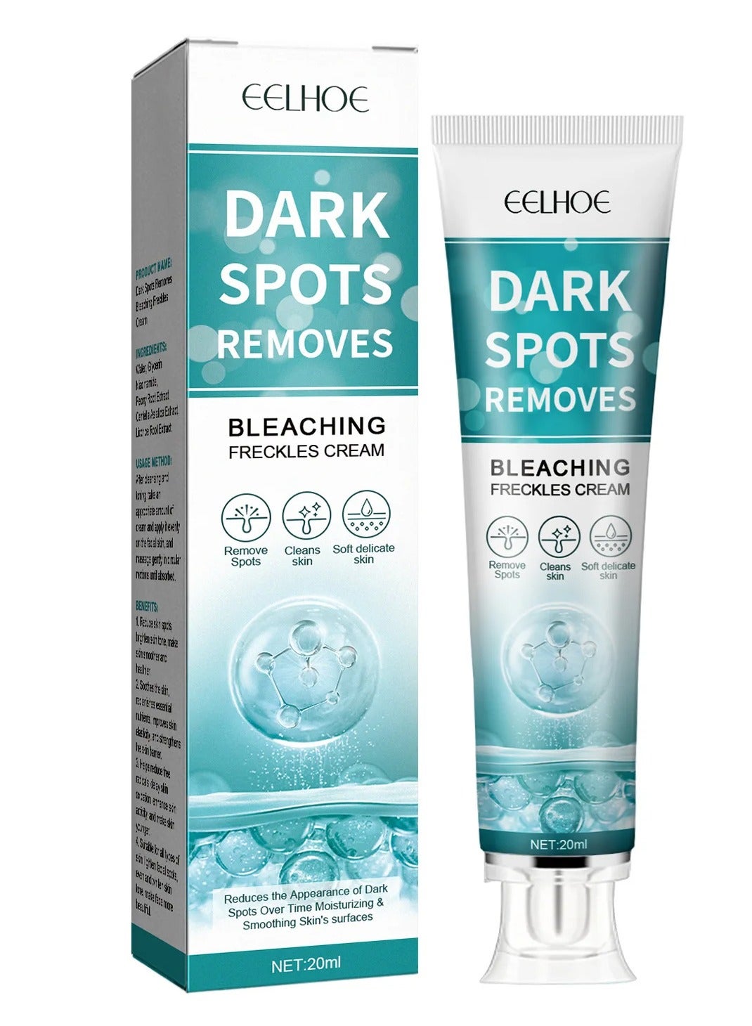 Dark Spot Remover for Face Hyperpigmentation Treatment Dark Spots, Melasma, Freckle, Sun Spots Removal Dark Spot Corrector Cream for Women and Men 20g