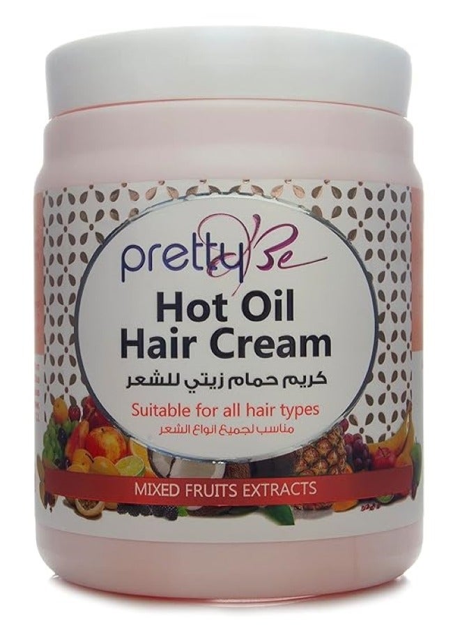 Hot Oil Hair Cream With Mixed Fruits Extracts 1000 ML