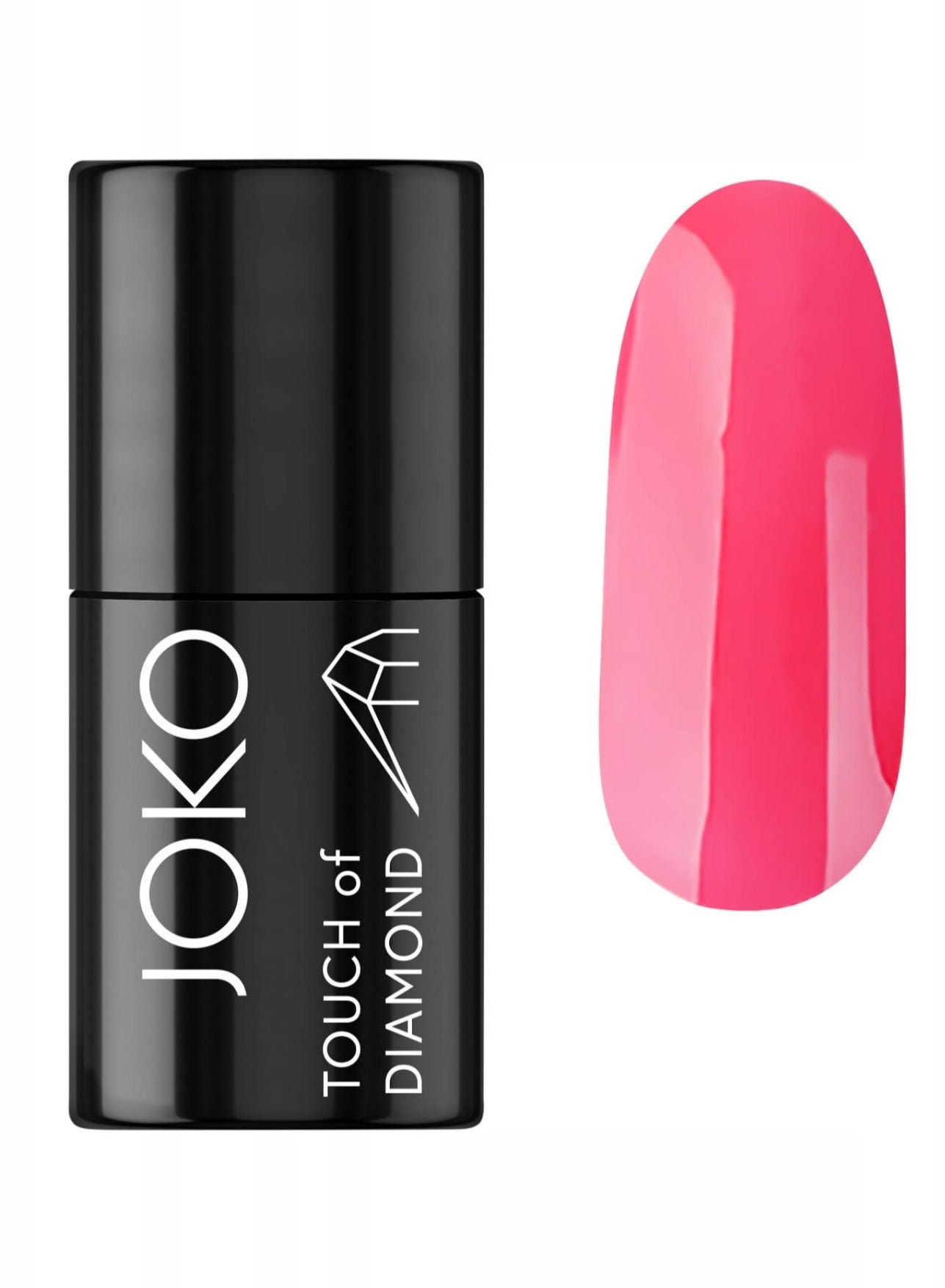 Nail Gel Polish Touch of Diamond 46 Sunny Coral