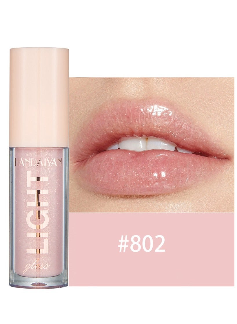 Lip Gloss Jelly Hydrating Moisturizing Long Lasting High Glossy Light Stain Super Shiny Balm Oil Tinted Treatment Lips Glow Glass Shine Makeup Color Bright Lifter Lip Care For Women Girls