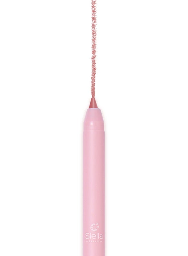The Lip Liner Cashmere Rose For 16H Long Lasting and Transfer Proof