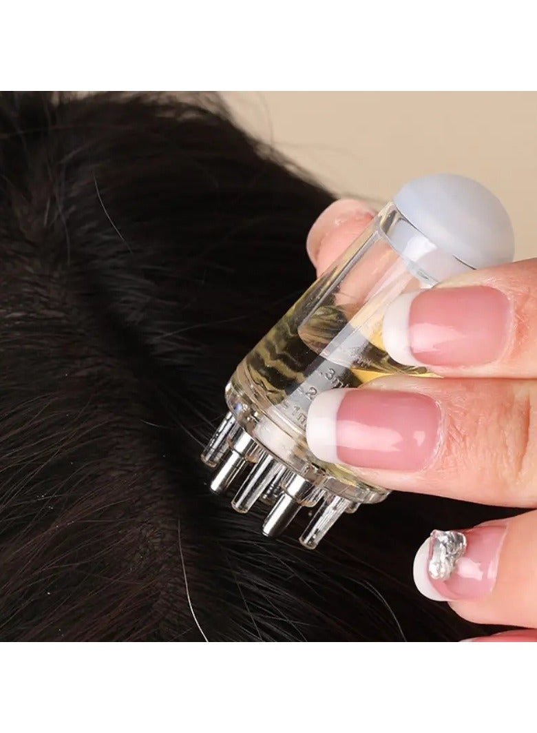 1pc Scalp Care Applicator Mini Massager, Scalp Essential Oil Hair Care Medicated Roller Ball Applicator, Soothing Scalp Applicator Hair Growth Solution Portable Tool