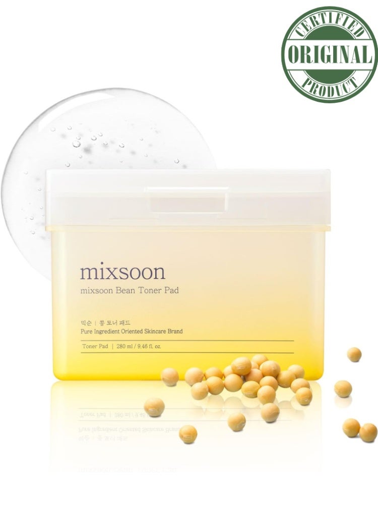 Mixsoon Bean Toner Pad – Toner Pads Infused with Bean Extract for Hydration and Skin Renewal 280ml