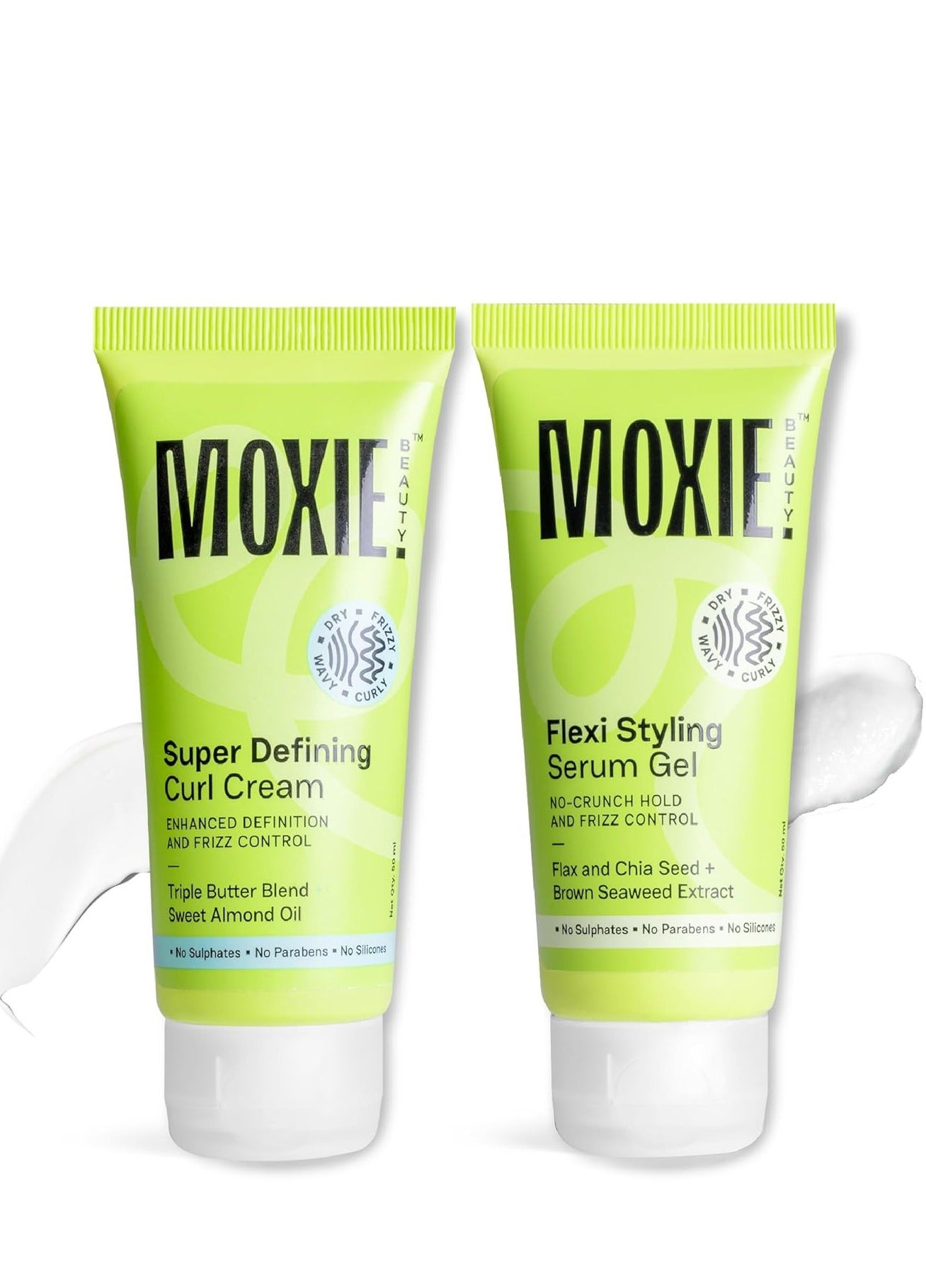 Beauty Curly Vibe Setter Travel Duo | Boosts Curl Definition & Retains 96% Moisture  50ml each