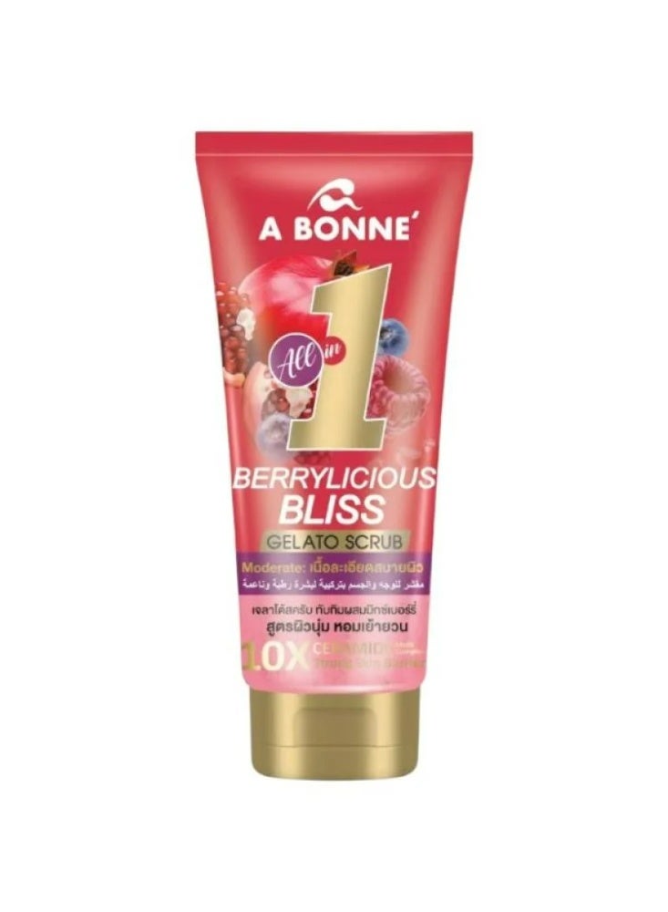 Berrylicious Bliss Velvet Sugar Crush Premium Sugar Body Scrub 300g