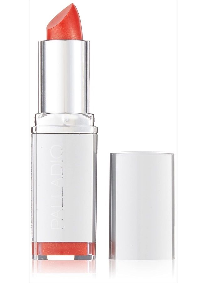 Herbal Lipstick, Rich Pigmented and Creamy Lipstick, Infused with Aloe Vera, Chamomile & Ginseng, Prevents Lips from Drying, Combats Fine Lines, Long Lasting Lipstick, Toasted Orange