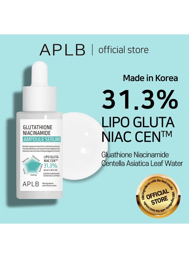 Aplb Glutathione Niacinamide Ampoule Serum 40ml - image 2