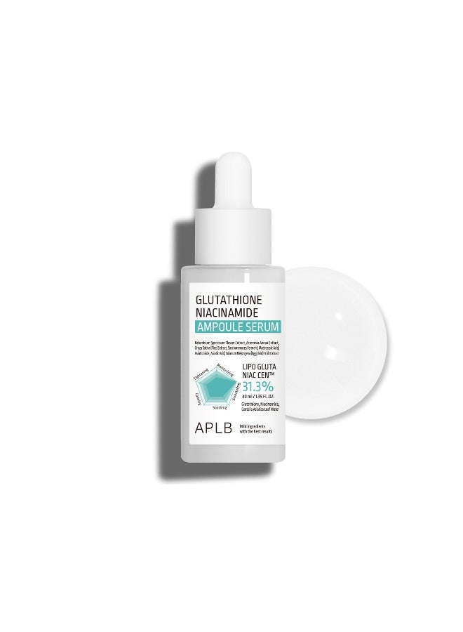 Aplb Glutathione Niacinamide Ampoule Serum 40ml