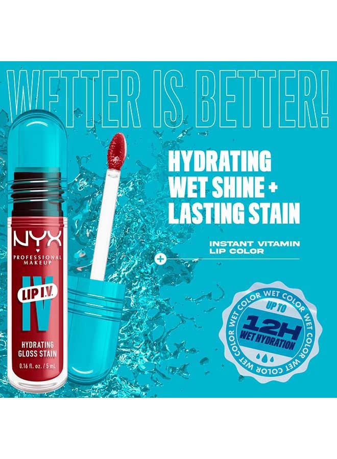 Lip Iv Hydrating Gloss Stain – Drippin' In Rose - image 5