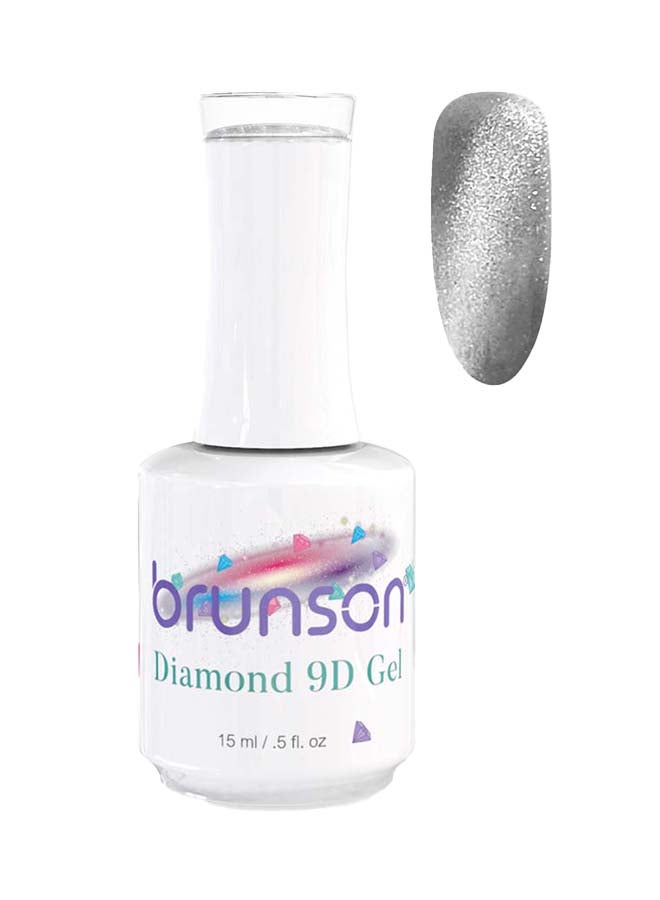 Diamond 9D Magnetic Cat Eye Gel Reflective Diamond Gel Nail Polish 15ml Soak Off Gel Polish BD9D010