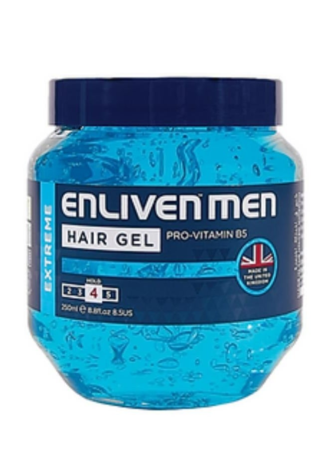 Hair Gel Extreme Blue 250 ML
