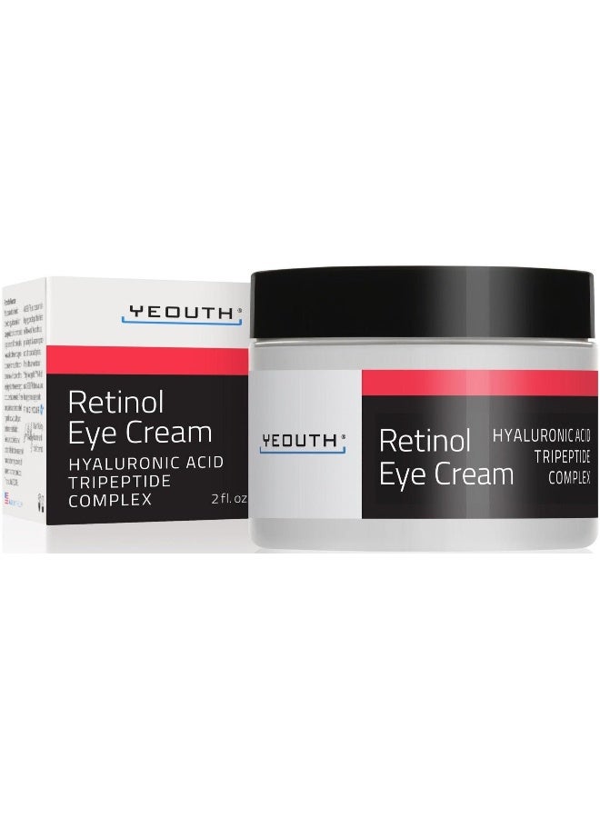 2.5% Retinol Eye Cream With Hyaluronic Acid, Caffeine, Green Tea, 2Oz - image 2