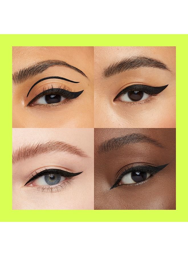 Waterproof, Brush Tip Liner, Precise Lines, Tattoo Impact, Up to 24h Wear, Tattoo Liner Ink Pen/Feutre Haute Precision #Jet Black, 1ml - image 5