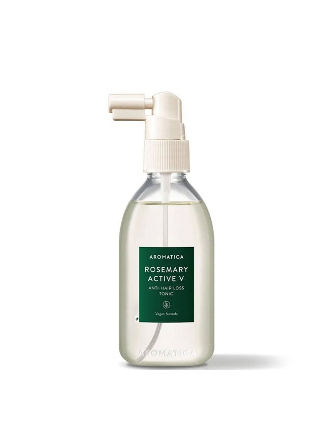 Aromatica Rosemary Active V Anti Hair Loss Scalp Tonic Strengthening Vegan Korean Skincare 100ml