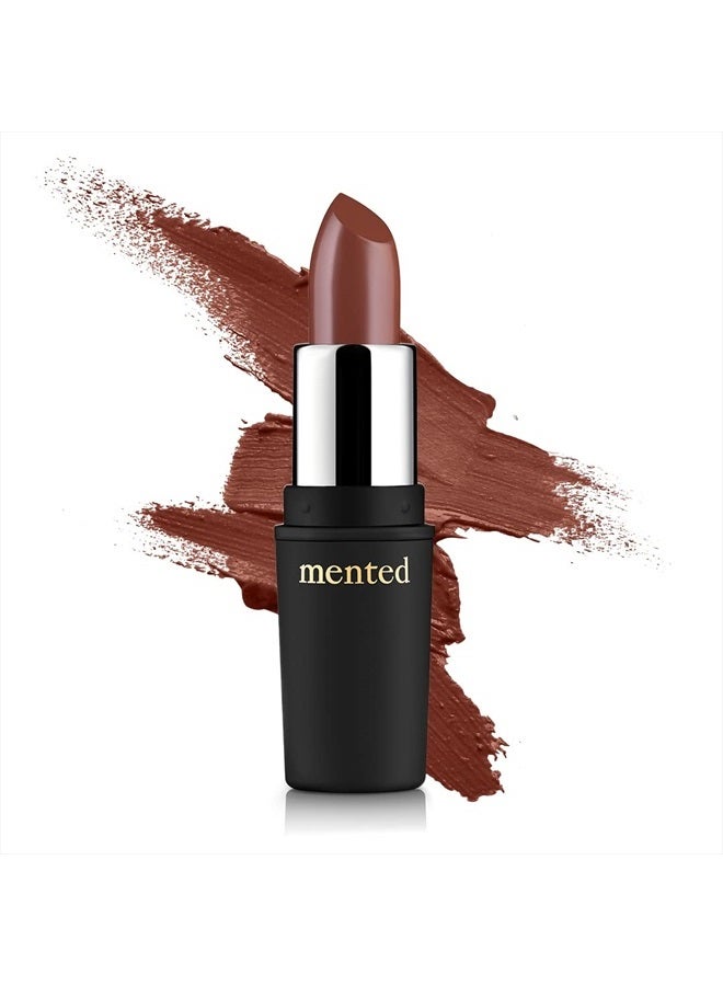 Cosmetics | Semi Matte Nude Lipstick, Brown Bare | Vegan, Paraben-free, Cruelty-free | Nude Pink Brown, Long Lasting Lipstick