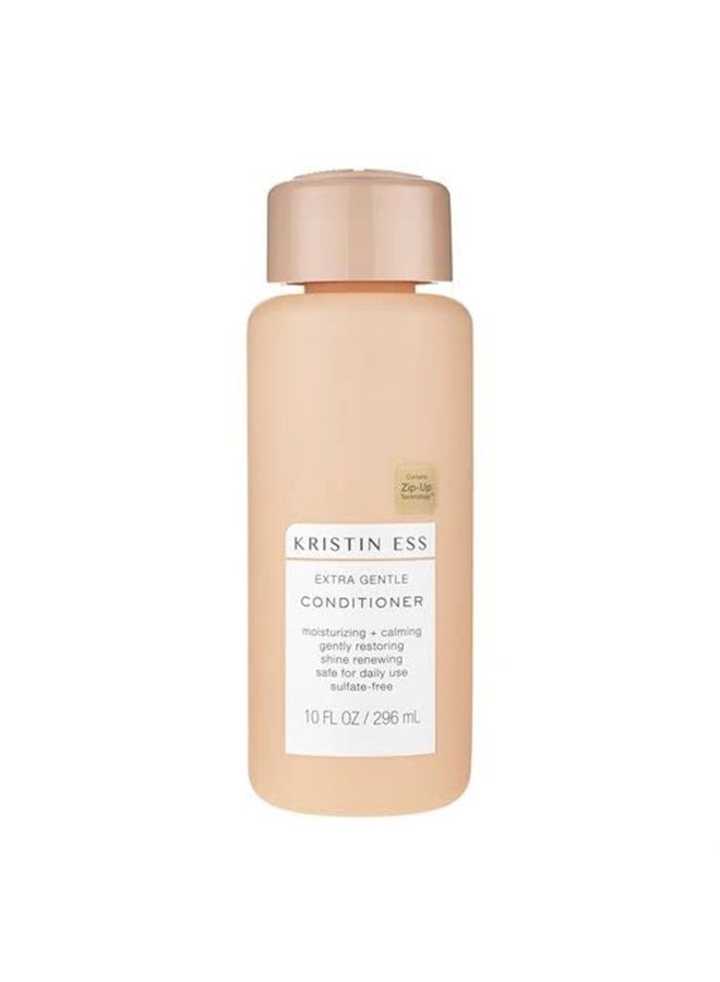 Hair Extra Gentle Conditioner for Sensitive Skin + Scalp, Moisturizing + Hydrating Conditioner for Dry Hair, Vegan, Color Safe + Keratin Safe, 10 fl oz