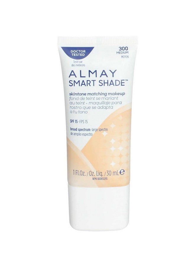 Smart Shade Makeup Spf 15 Foundation Makeup 1Fl Oz (300 Medium)