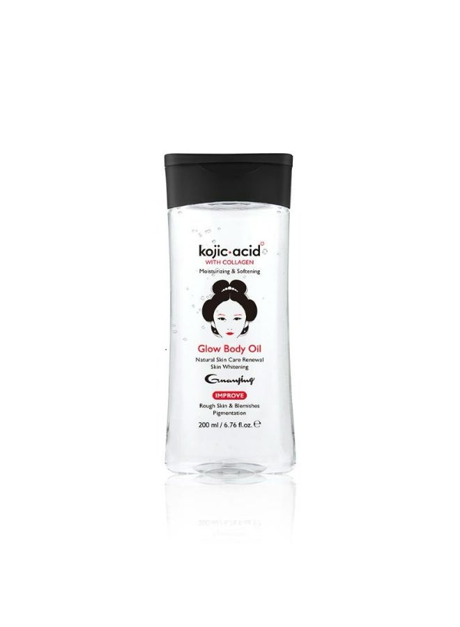Kojic Acid With Collagen Glow Body Oil 200 ML