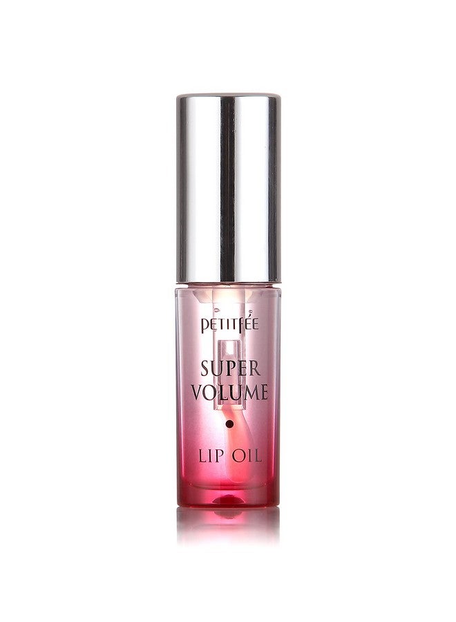 Petitfee Lip Oil Super Volume | 0.10 Oz | Plumping, Moisturizing, Glass Lips, Plump Lip Oil with Herbal Ingredients, Revitalizing, Volumizing, Nourishing Lips, Non-sticky, Non-artificial Colors