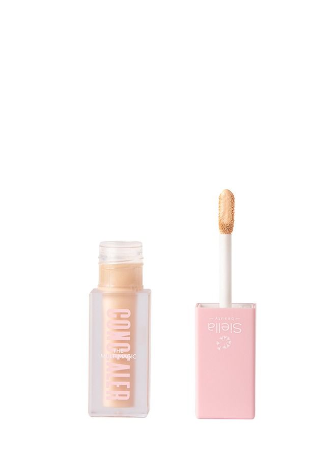 The Multi Magic Lightweight High Coverage Creamy Concealer To Conceal, Brighten, Highlight, and Contour Desired Areas On The Face N1