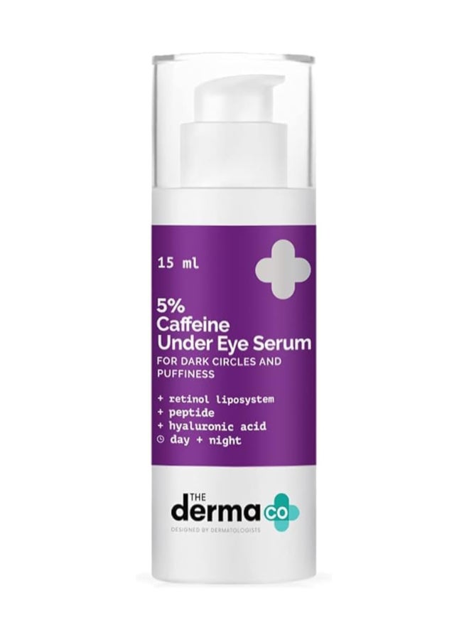 The Derma Co 5% Caffeine Under Eye Serum for Dark Circles & Puffiness