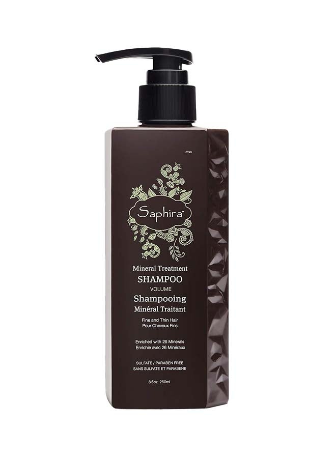 Mineral Treatment Shampoo For Fine, Thin And Color-Treated Hair, Sulfate-Free, Paraben-Free, 250ml