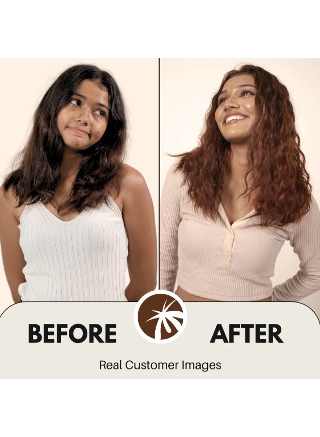 No Bleach Espresso Brown Glossy Hair Tint for Natural Black Hair - Ammonia-Free Formula With Anti-Fade Conditioner for Long-Lasting Shine - 1 Count - image 4