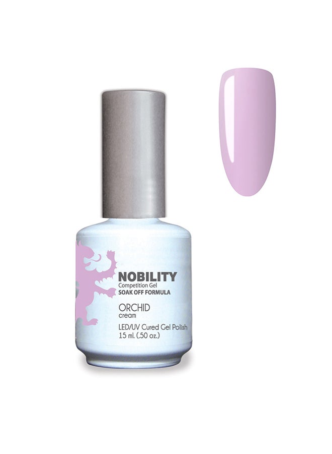 Gel Nail Polish 15 ml, Long Lasting, Chip Resistant, Requires Drying Under UV Led Lamp Orchid Nbgp82