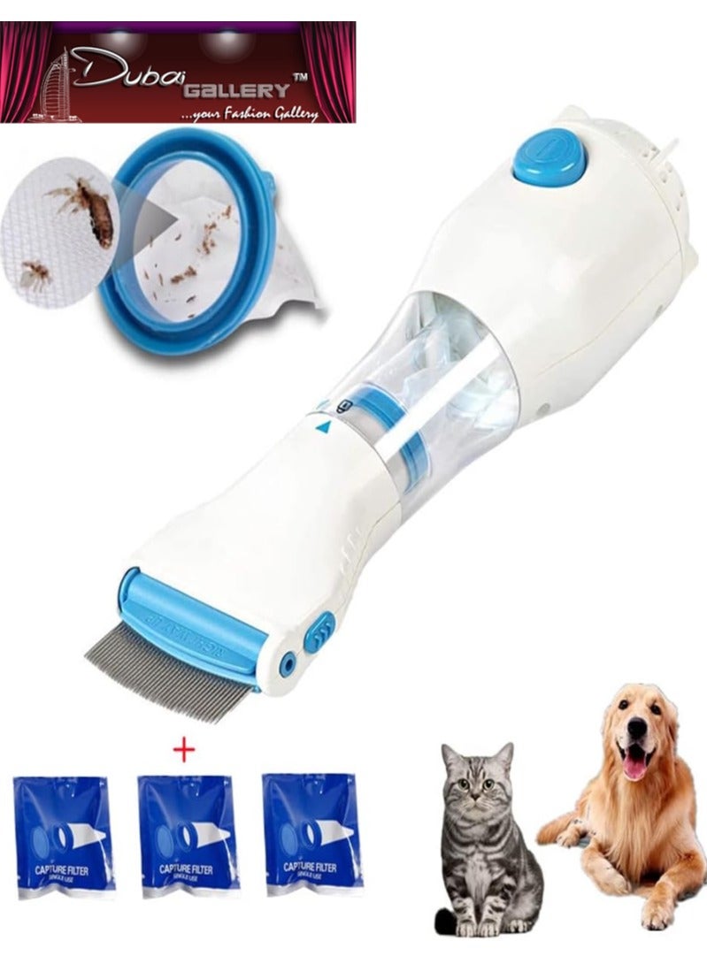 Electric Vacuum Comb for Lice Treatment, Outperforming Combs and Shampoos in Removing Lice and Eggs
