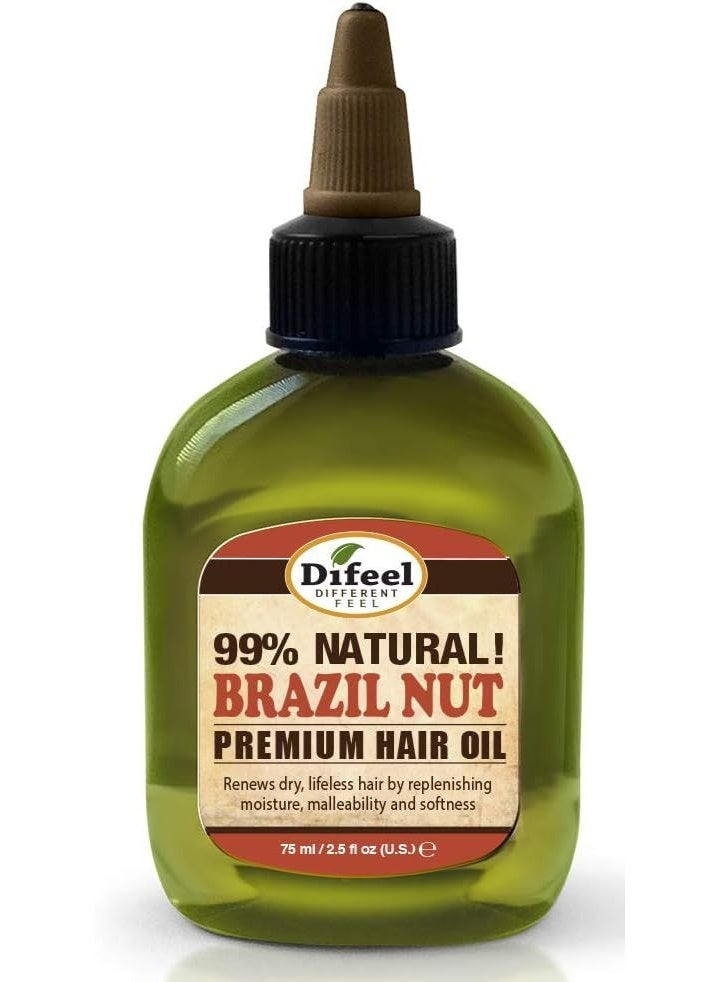 Premium Natural Hair Oil Brazil Nut Oil 75 ML