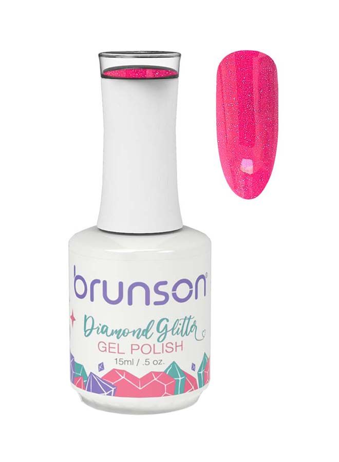 Diamond Glitter Gel Nail Polish Soak Off UV LED Nail Gel Nail Art Varnish Sparkly Shiny Gel Nail Polish BDGG022