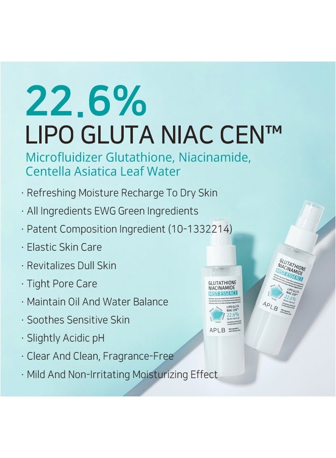 Aplb Glutathione Niacinamide Mist Essence 105ml - image 3