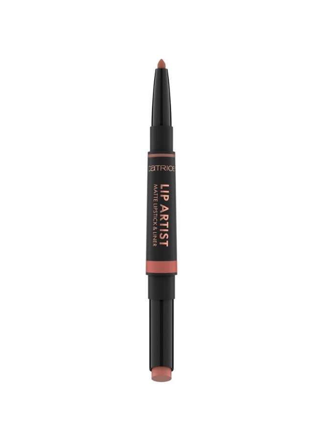 Lip Artist Matte Lipstick And Liner 010