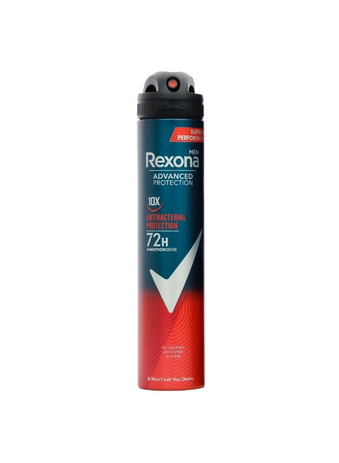 Men Deodorant Antiperspirant Antibac Protection 72H 200ml
