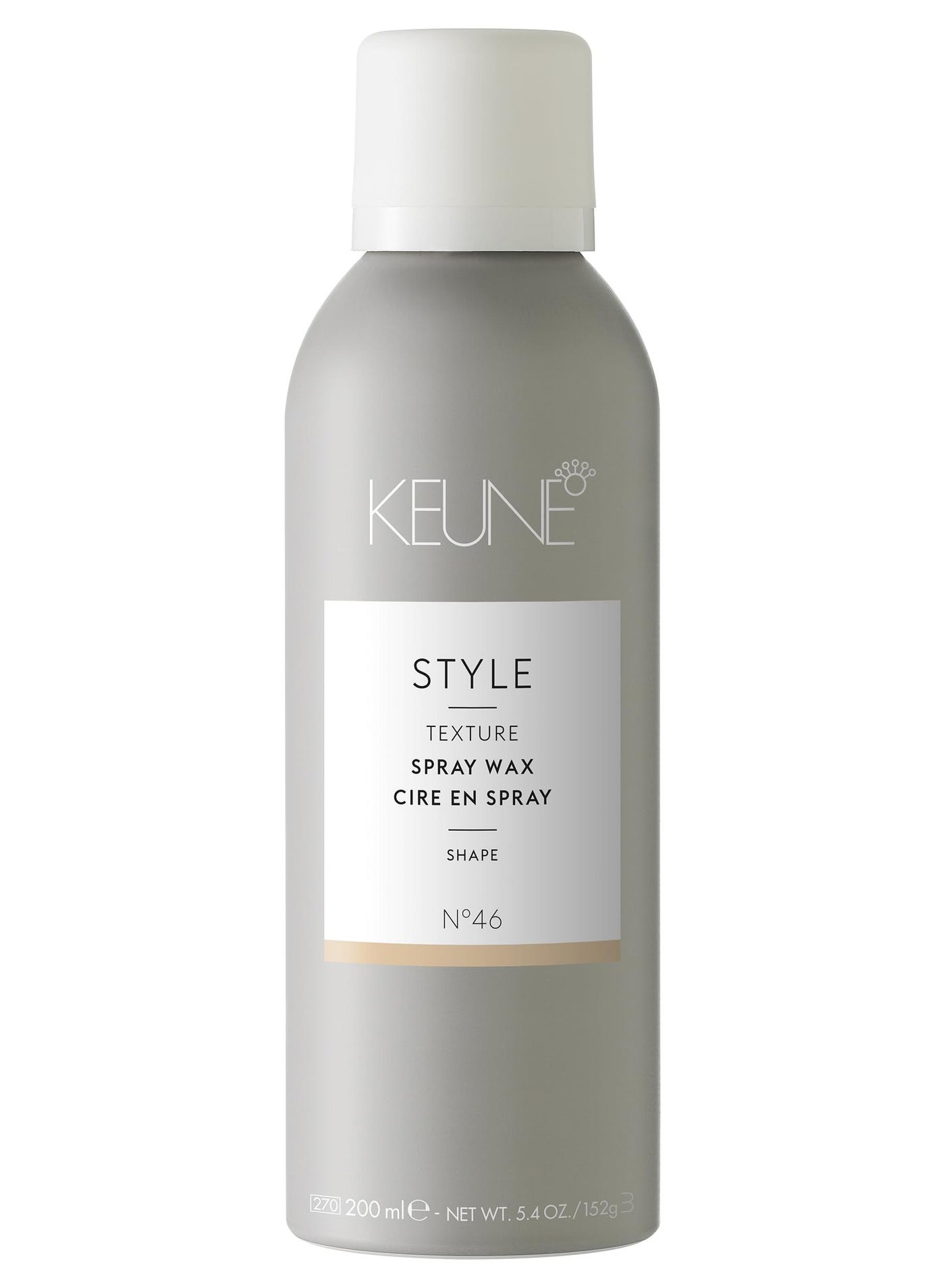 Keune Style Spray Wax for Hair Texture and Hold, Buildable Texture & Natural Shine, 6.1 Fl Oz