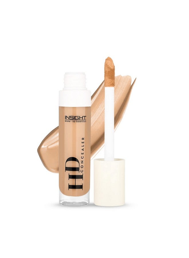 INSIGHT Liquid Hd Satin Concealer | Light Weight Concealer For All Skin Types | Full Coverage | Easily Blendable For Face Makeup (Cr111-Lnp15)