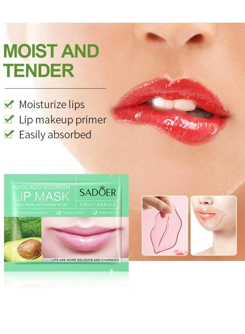 Lip Mask Avocado 3 Pcs
