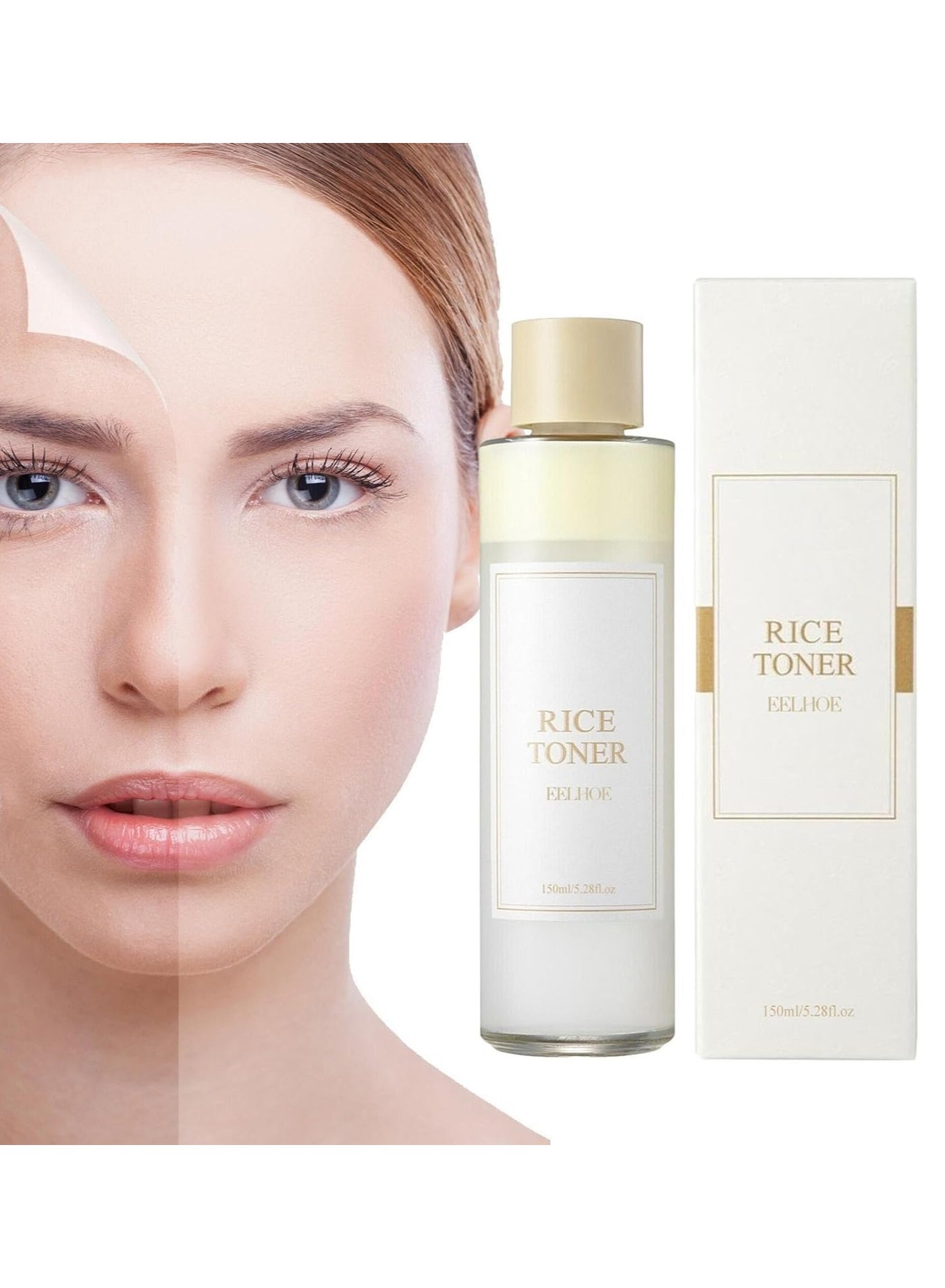 Rice Toner im Long Lasting Hydrating Soothing Glow Toner Pad Face Cream From 150ml
