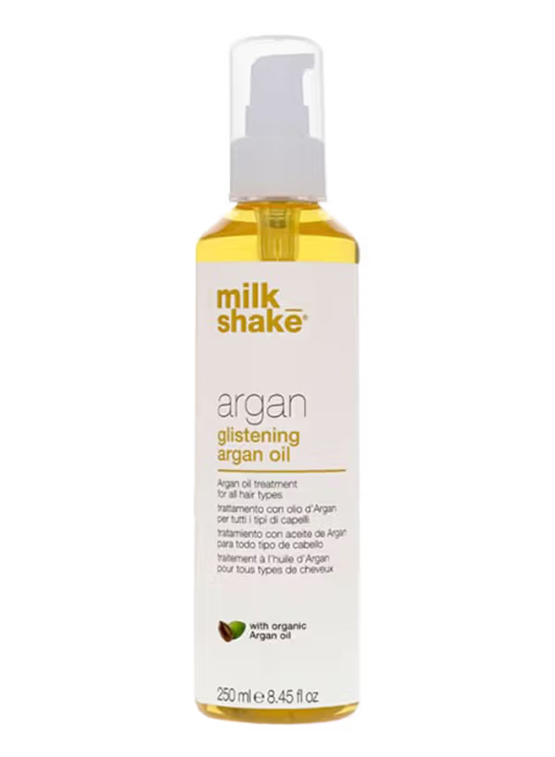 Argan Oil Hair Treatment – Nourishing & Repairing Oil for Soft, Shiny, Voluminous Hair – Anti-Frizz, Anti-Age & Protective Argan Hair Serum with Conditioning Silicones, 250ml