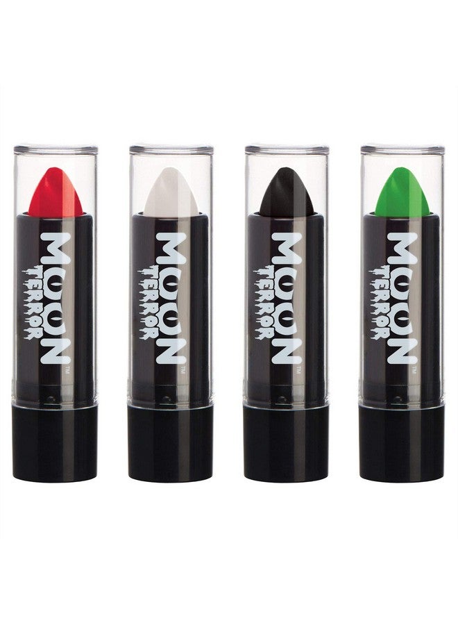 Halloween Lipstick Set Of 4Sfx Make Up Special Effects Make Up0.17Oz