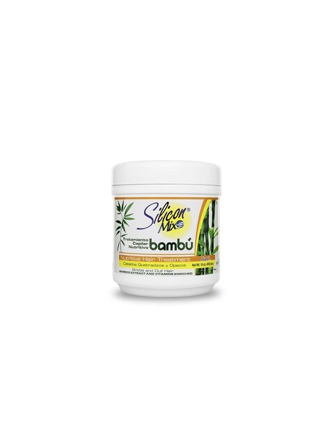 Silicon Mix Bambu Bamboo Nutritive Hair Treatment 16 Ounce, 16 Ounces