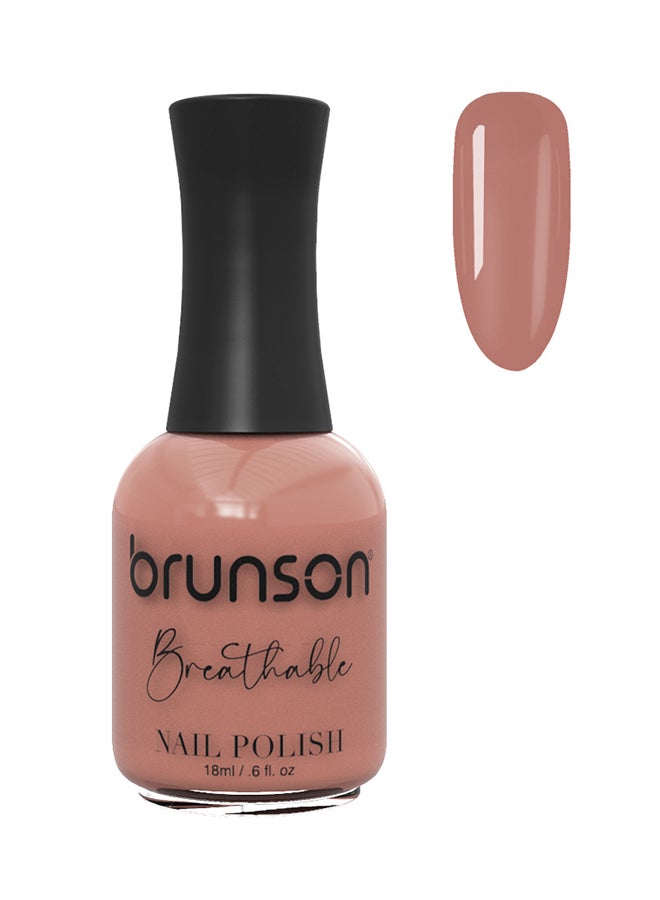 Breathable Nail Polish Halal Polish Wudu friendly Quick Dry Vegan long-lasting but easy peel off 18ml BH201