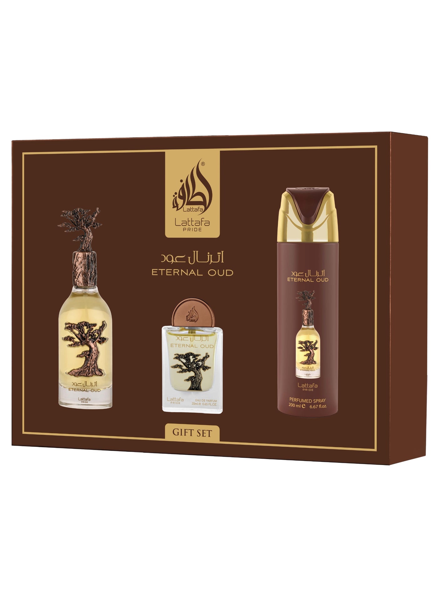 Lattafa Pride 3 Piece Giftset - Eternal Oud