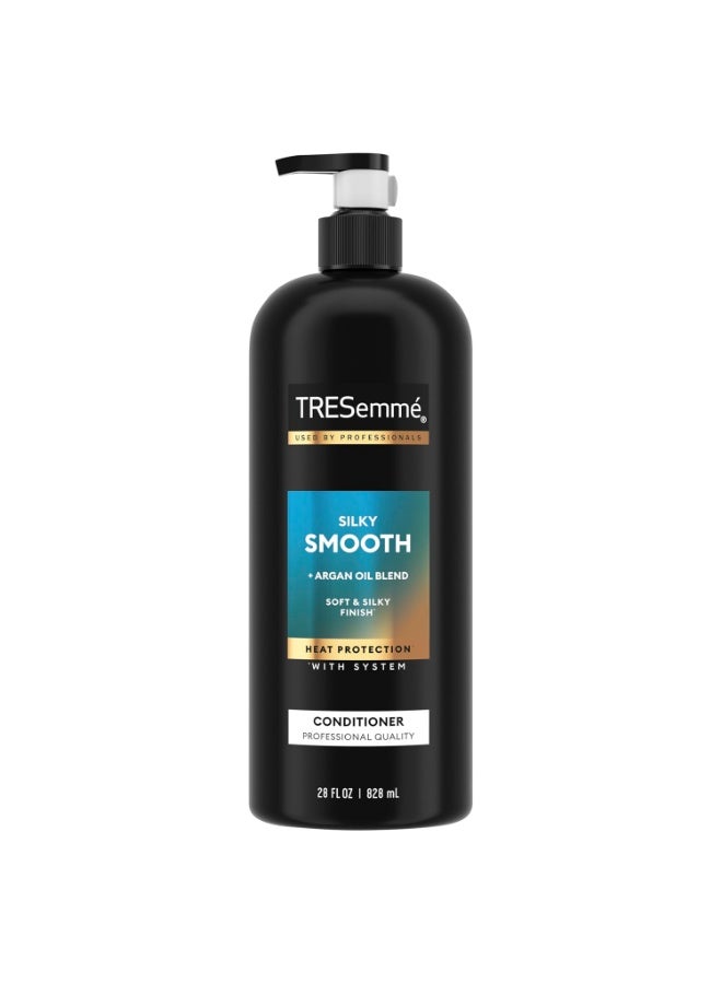 TRESemmé Silky & Smooth Anti-Frizz Conditioner for Frizzy Hair Formulated With Pro Style Technology 28 oz