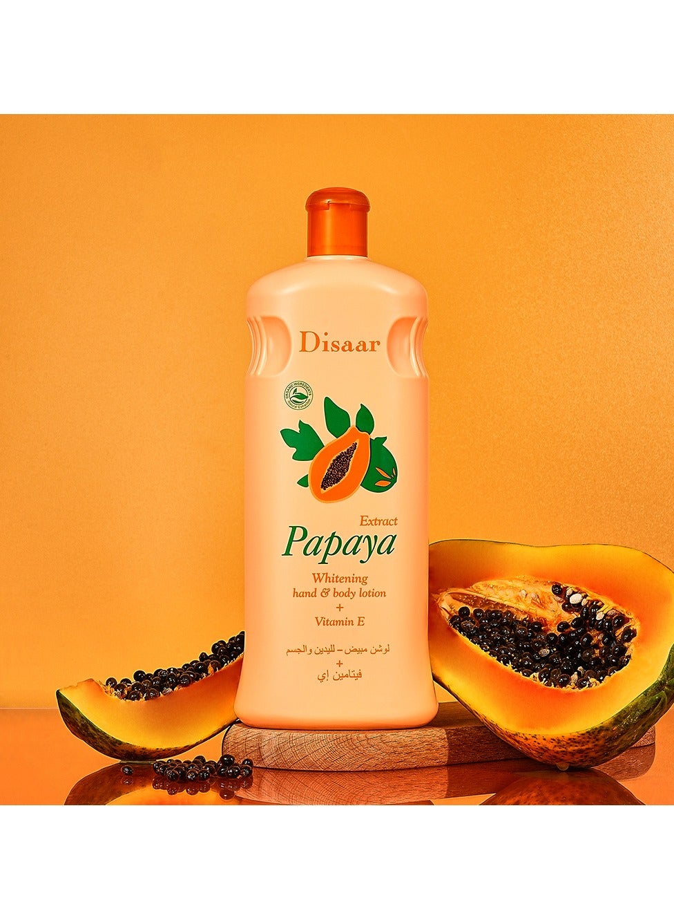 Papaya Body Whitening Lotion Cream with Vitamin E Moisturizing Brightening Hand Body Lotion