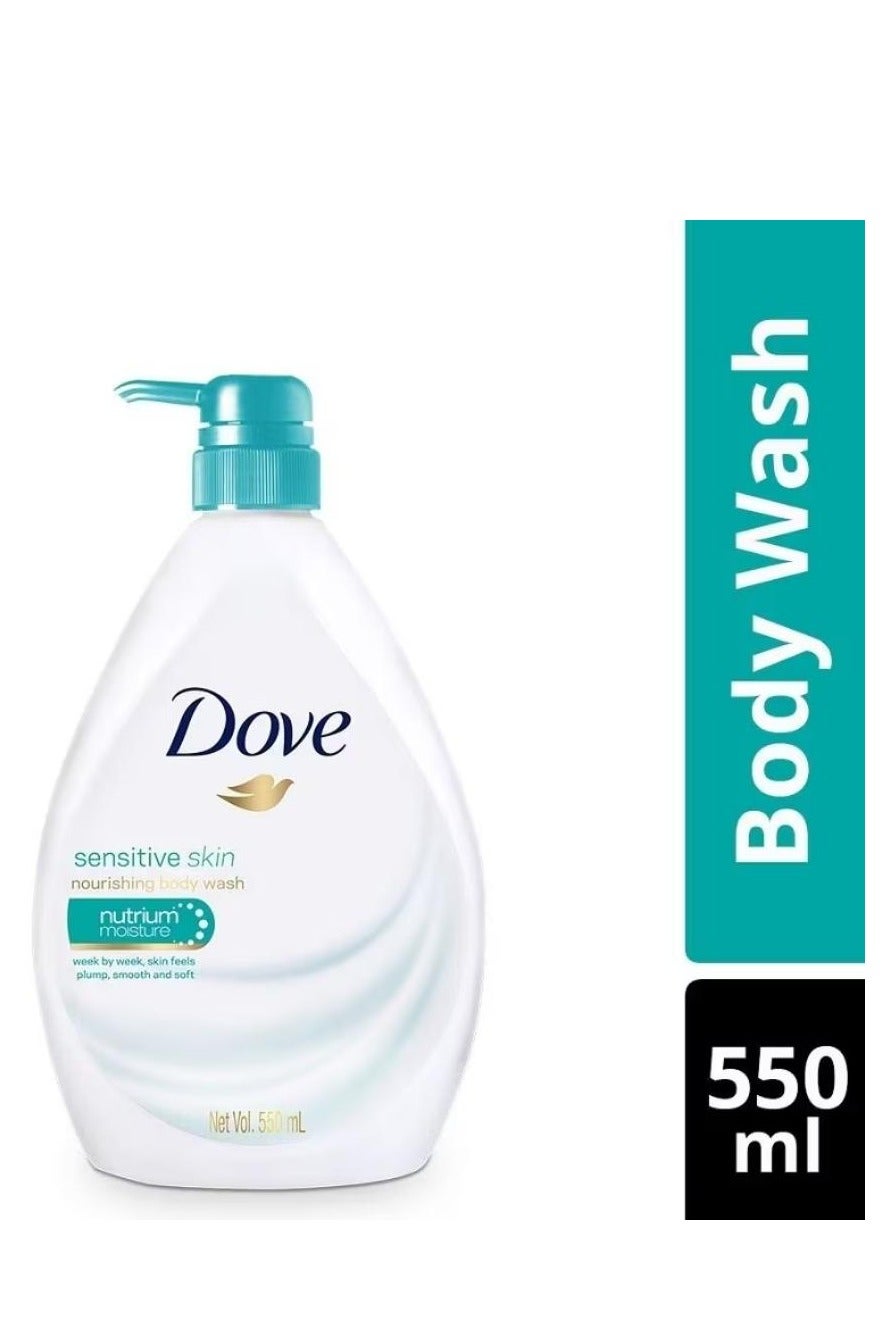 Sensitive Skin Nourishing Body Wash Nutrium Moisture 550 ml