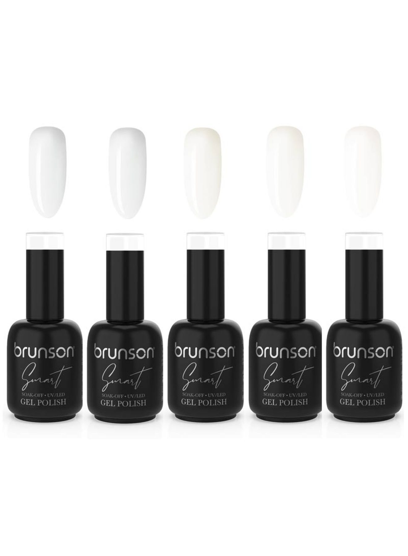 Smart Gel Nail Polish Pure Elegance Collections 5pcs BPE