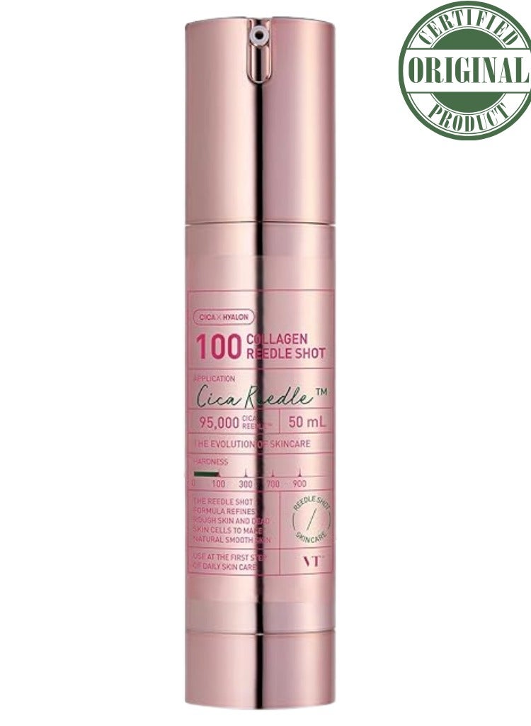 VT Pink Collagen Reedle Shot 100 – Micro-Needle Skin Booster for Firm, Smooth & Radiant Skin