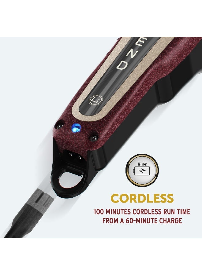 Wahl Professional 5 Star Legend Clipper | Cord-Cordless | 8 Premium Attachment Combs |Balding Blade | 3 Pin - GCC - image 4