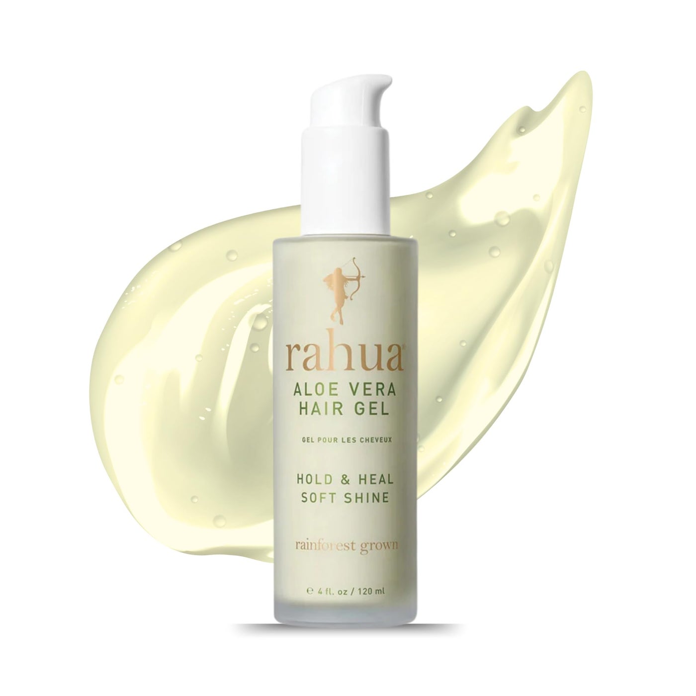 Rahua Aloe Vera Hair Gel, Lightweight Vegan Styling Gel for Frizz Control & Shine, Organic Hydrating Aloe Vera & Botanical Ingredients for Natural Hold, Cleaner Hair Care for Women, 6 Fl Oz